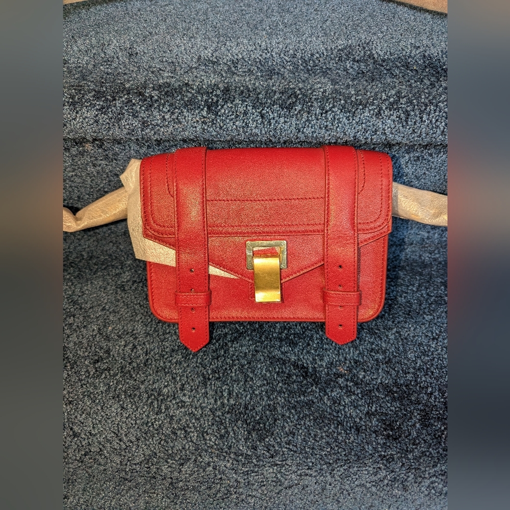 Proenza Schouler PS1 Mini handbag in Chianti NWT
